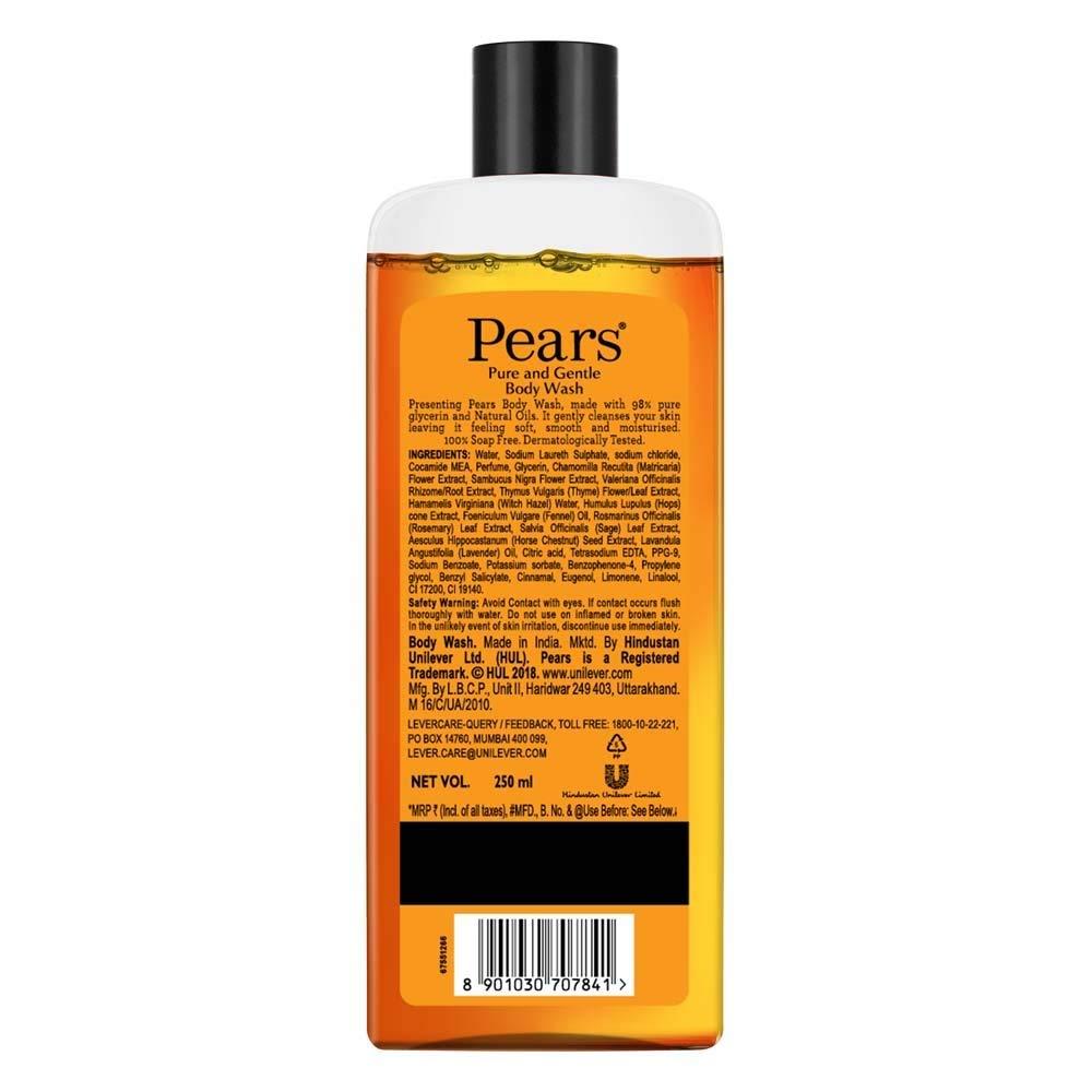 Pears Pure and Gentle Body Wash, 250ml