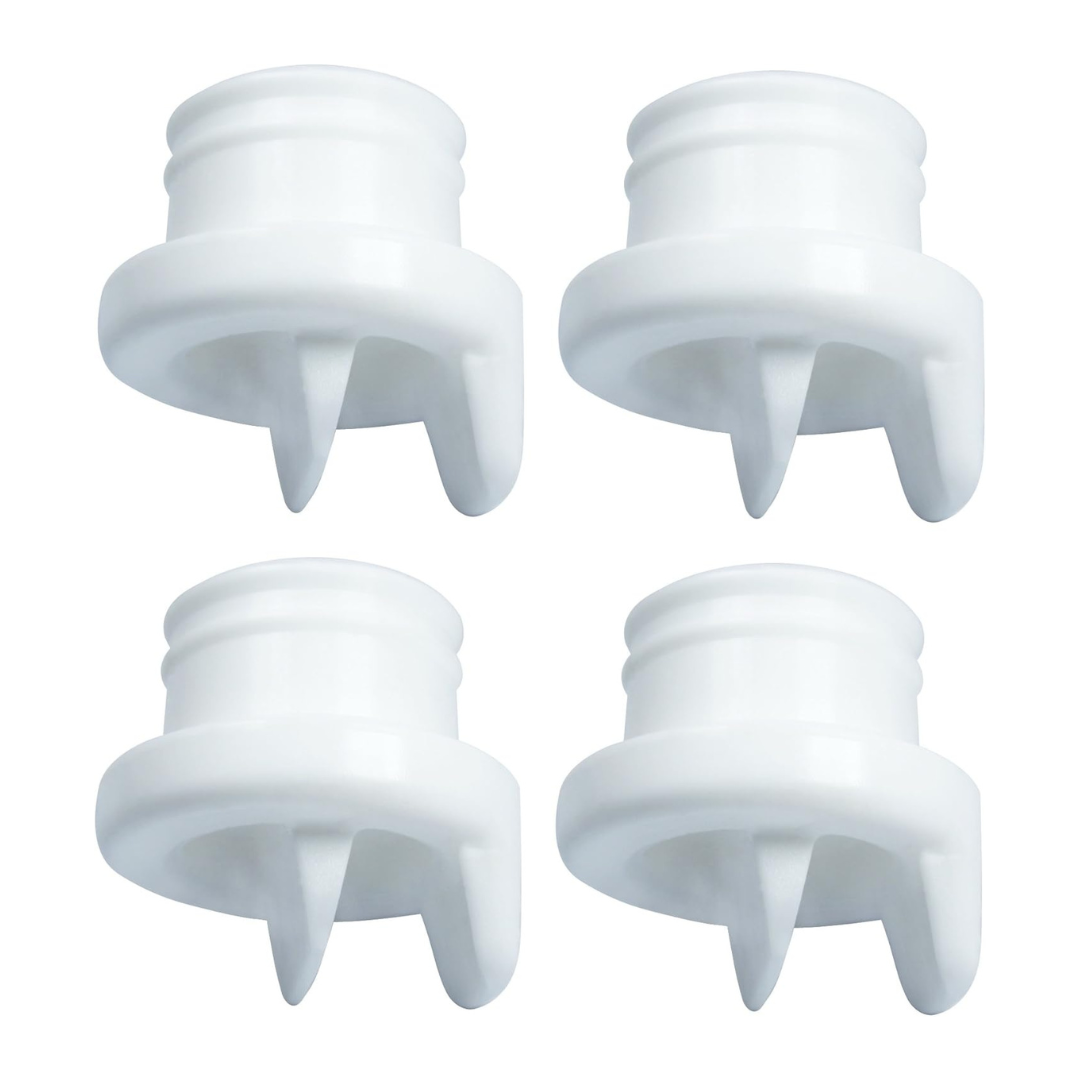 Nenesupply Valves For Medela Breastpumps & Avent Breastpumps (4 White Valves)