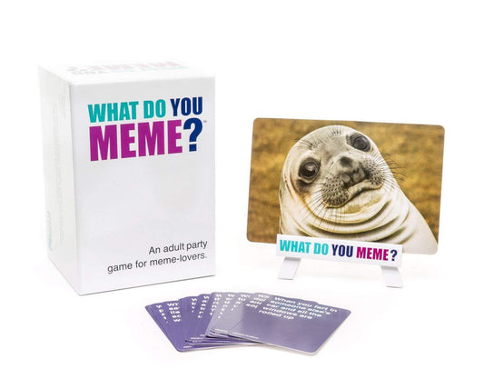 AUTHENTIC What Do You Meme? Adult Party Game (1 Count)