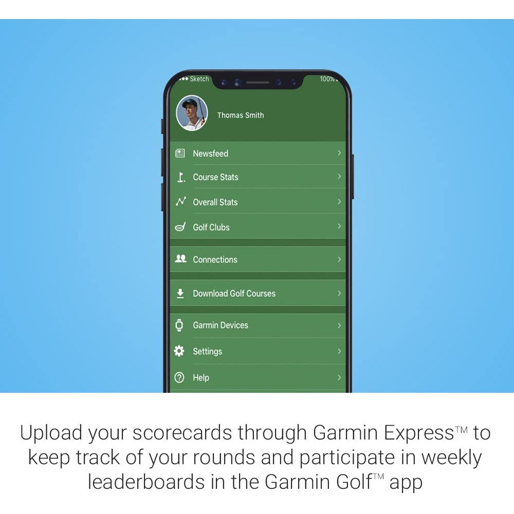 Garmin Approach S10 - Lightweight GPS Golf Watch, Black, 010-02028-00 (Renewed)