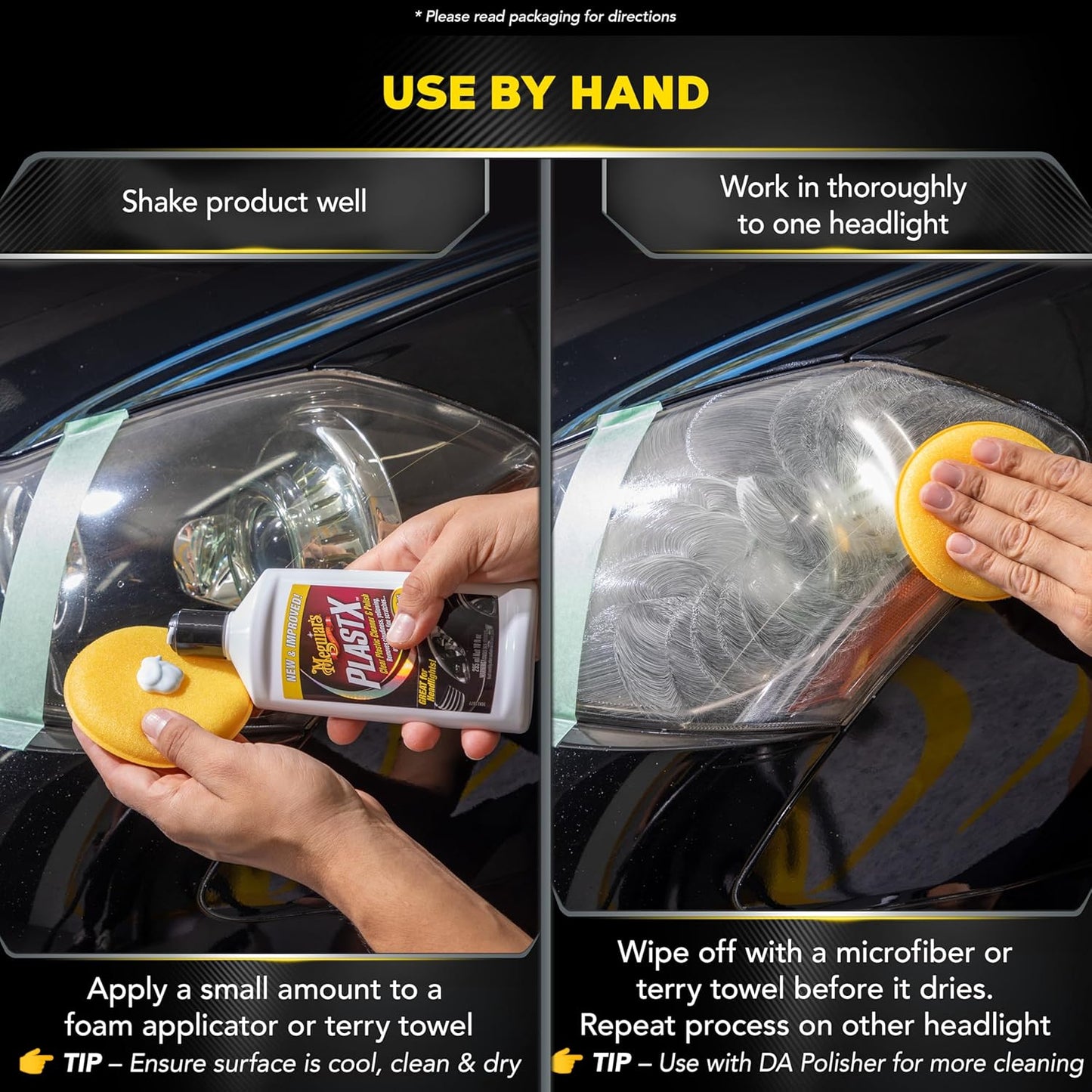 Meguiar's PlastX Clear Plastic Cleaner & Polish 296 ml / 10 fl. oz