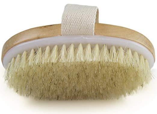 Dry Skin Body Brush Improves Skins Health And Beauty Natural Bristle