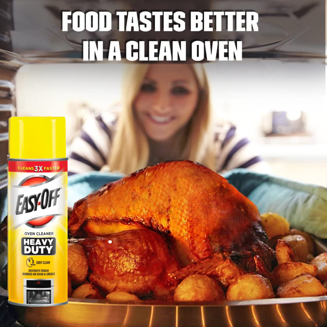 Easy-Off Oven Cleaner Heavy Duty Clean 3x Faster 14.5 Oz