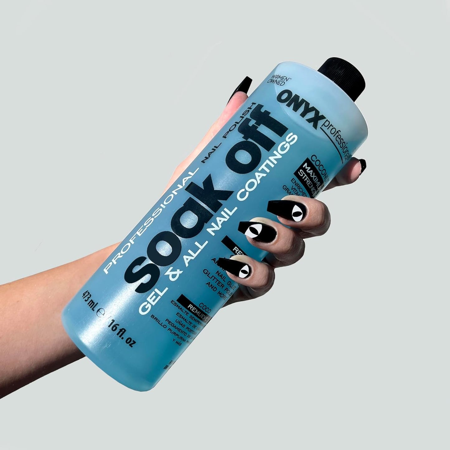 Onyx Professional Nail Polish Soak Off Gel & All Nail Coatings 473ml / 16 fl oz