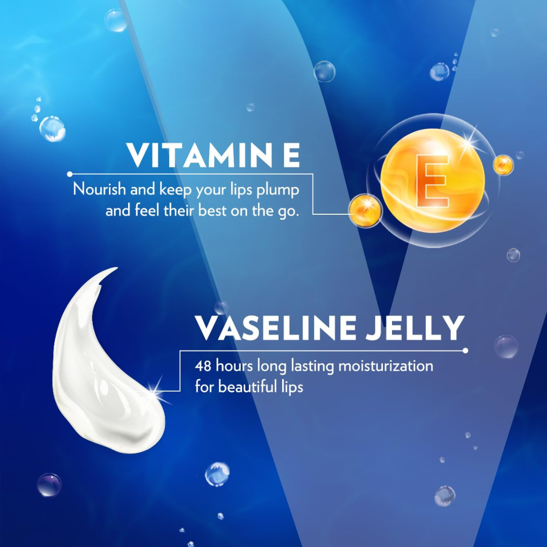 Vaseline Lip Therapy Original with Petroleum Jelly, 4.8 g / 0.16 oz
