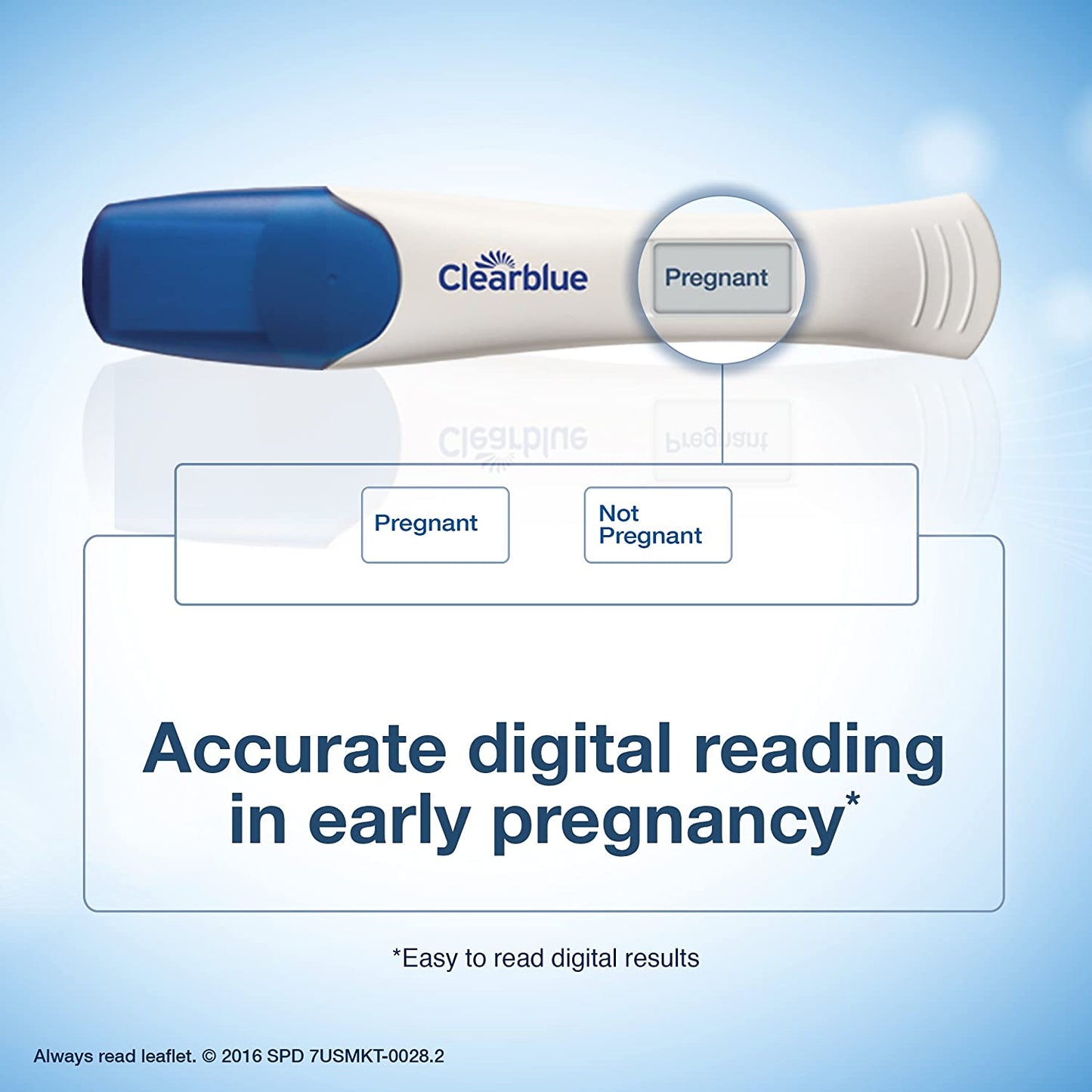 Clearblue Digital Pregnancy Test with Smart Countdown 1 Count