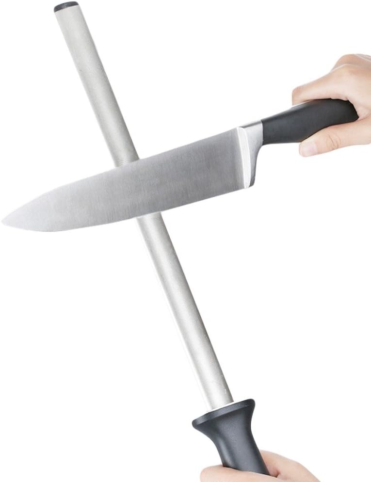 Kota Japan Premium Carbon Steel Kitchen Knife Sharpener Rod, 1 Count