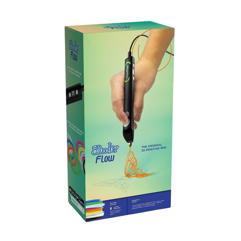 3Doodler Flow The Original 3D Printing Pen 8 Colors – arenade.ph