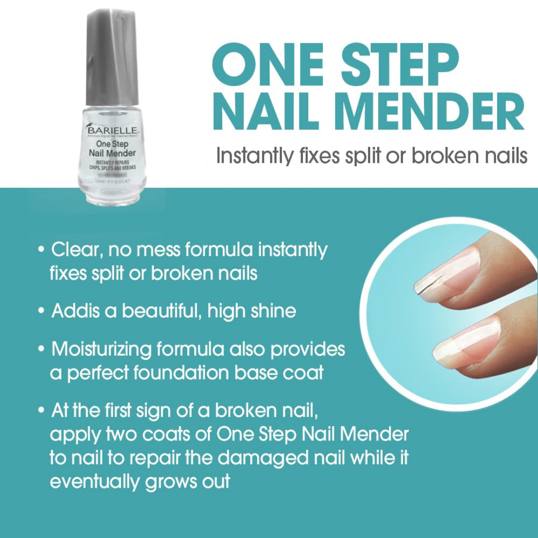 Barielle One-Step Nail Mender Treatment – 13.9 ml / 0.47 oz
