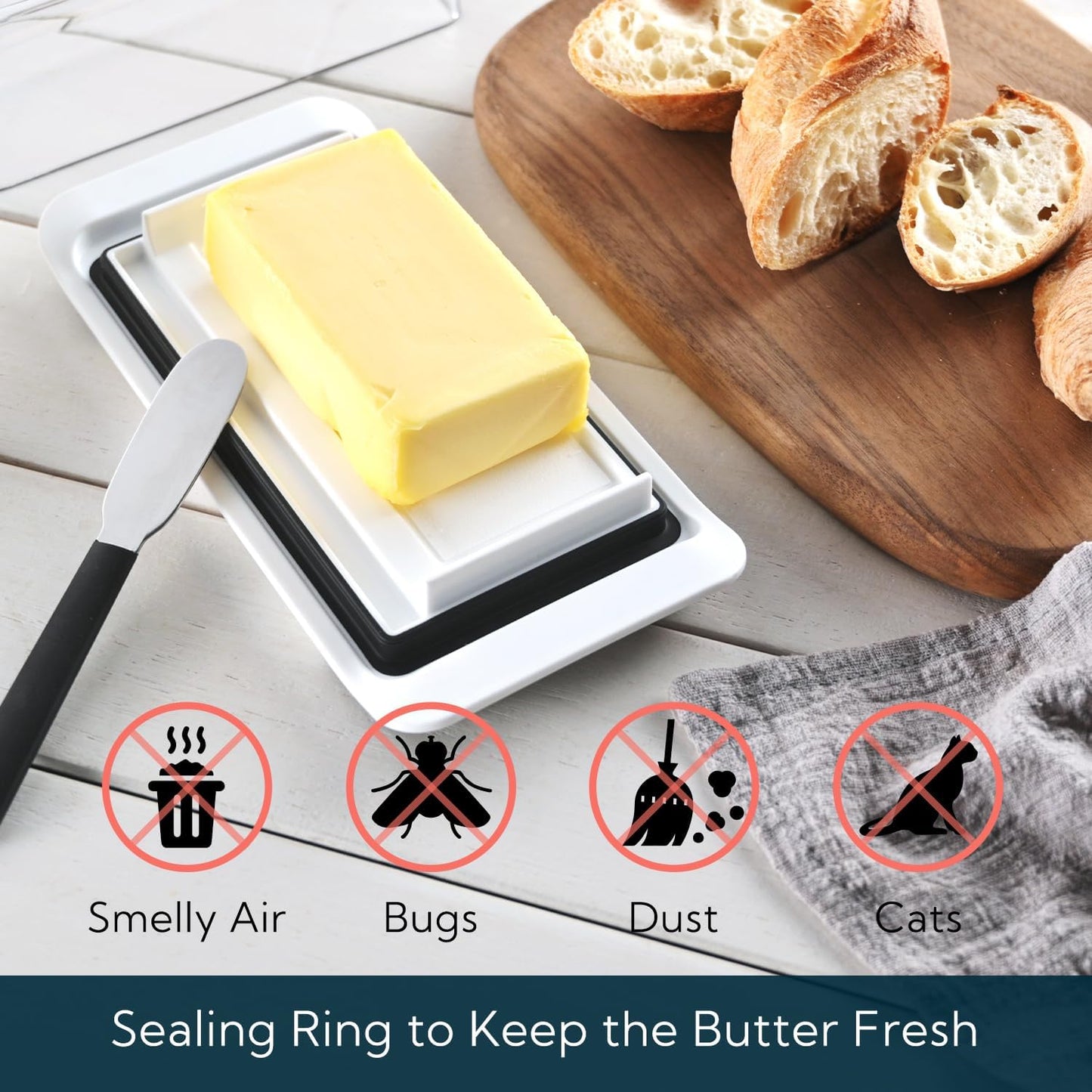 Kitchendao Butter Dish