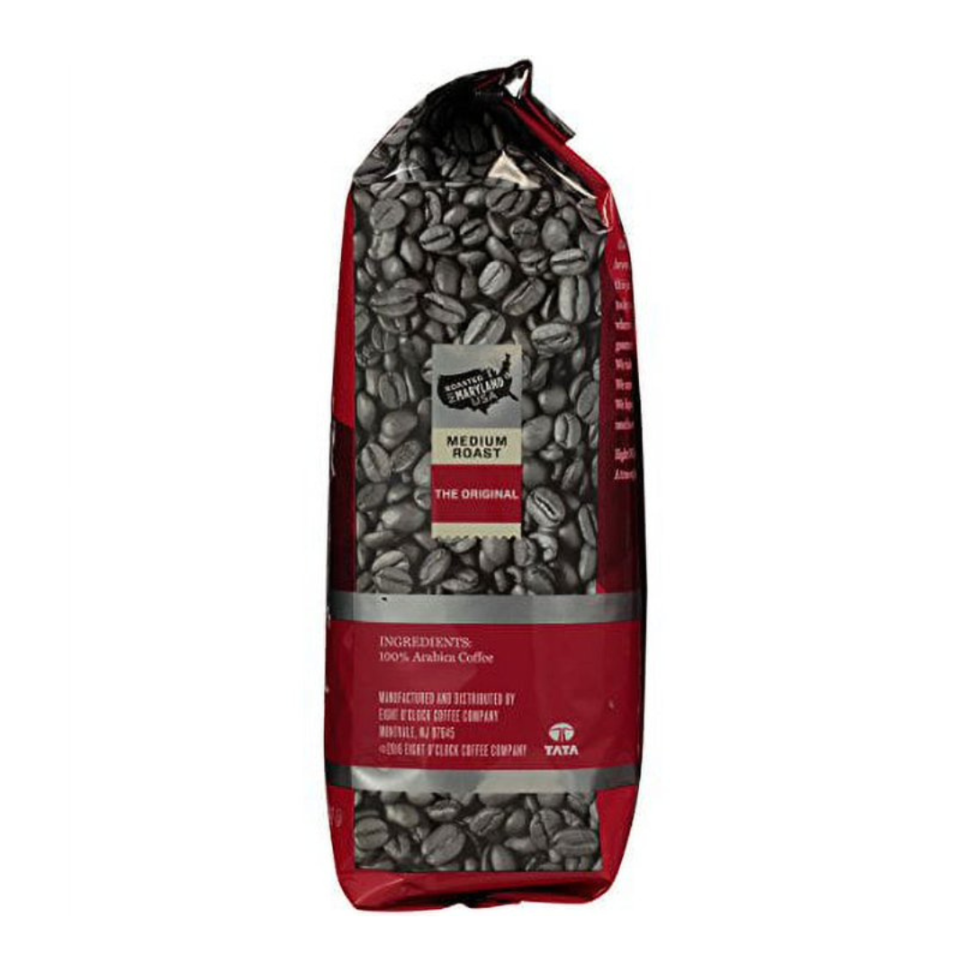 Eight O'Clock Whole Bean The Original Sweet, Fruity & Well Balanced Mild, Medium, Dark Coffee 680g