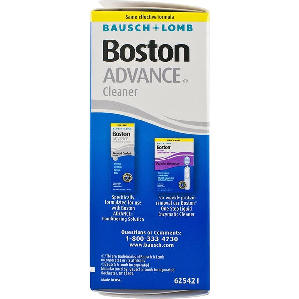 Bausch & Lomb Boston Advance Cleaner Contact Lens Solution, 1 fl.oz / 30ml