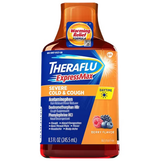 Theraflu ExpressMax Severe Cold & Cough Berry Flavor