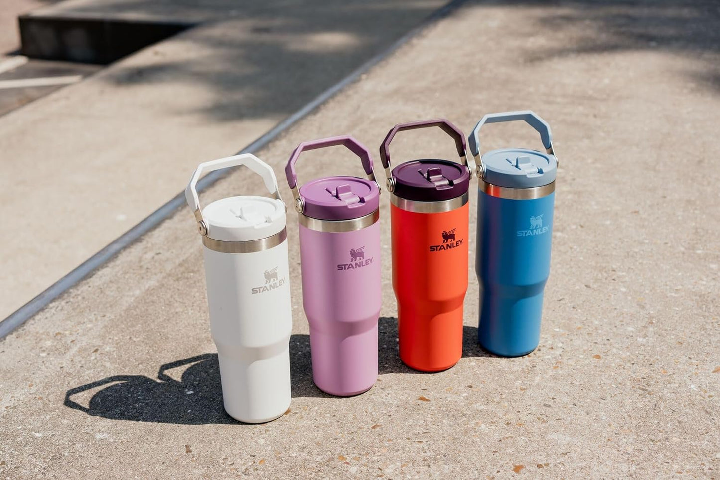 Stanleys Stainless Steel Tumbler with Straw 30 Oz (Mist)
