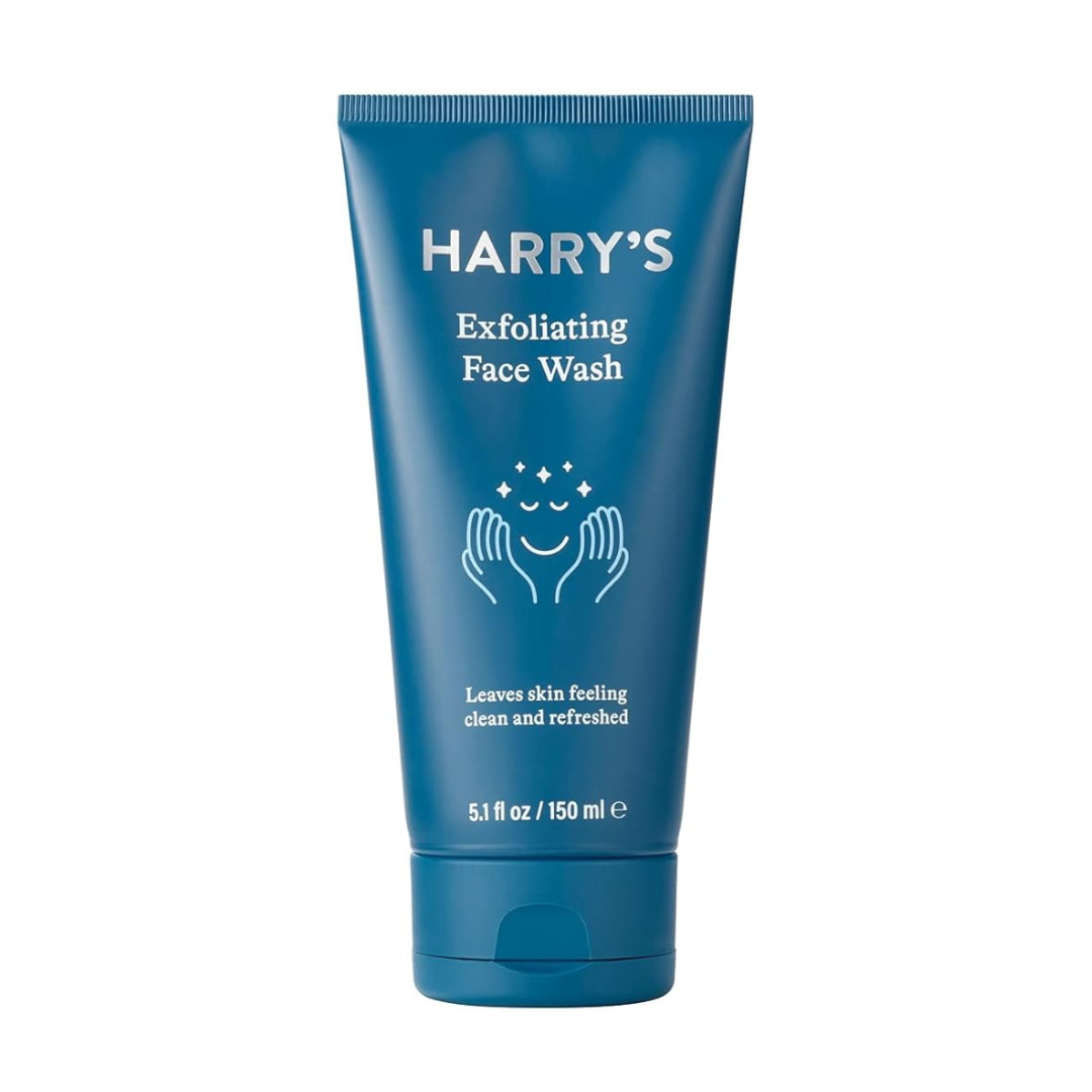 Harry's Exfoliating Face Wash Leaves Skin Feeling Clean And Refreshed 5.1 fl oz / 150ml
