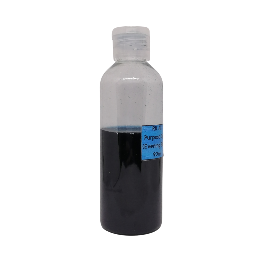 Trial Size Rit All Purpose Dye Evening Blue, 90 ml