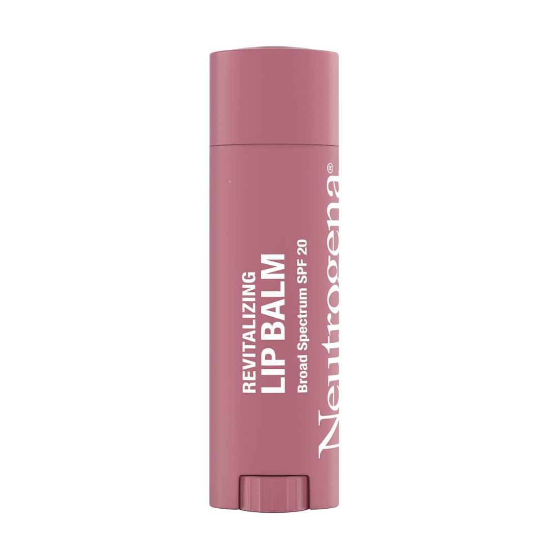 Neutrogena Revitalizing Lip Balm Broad Spectrum SPF 20 Petal Glow 40, 0.15 oz / 4.2 g