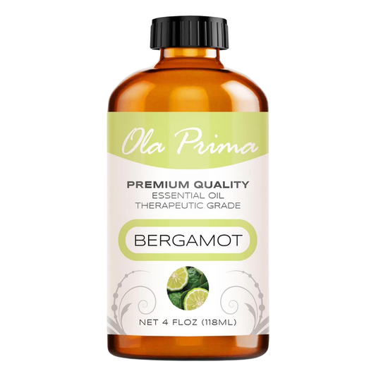 Ola Prima Bergamot Essential Oil, 4 oz / 118 ml