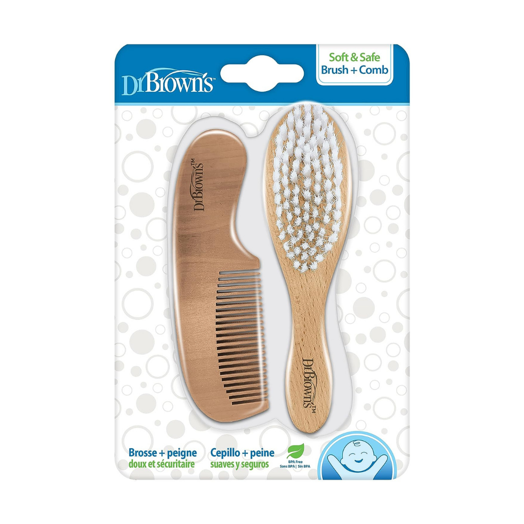 Dr. Brown's Soft & Safe Brush + Comb