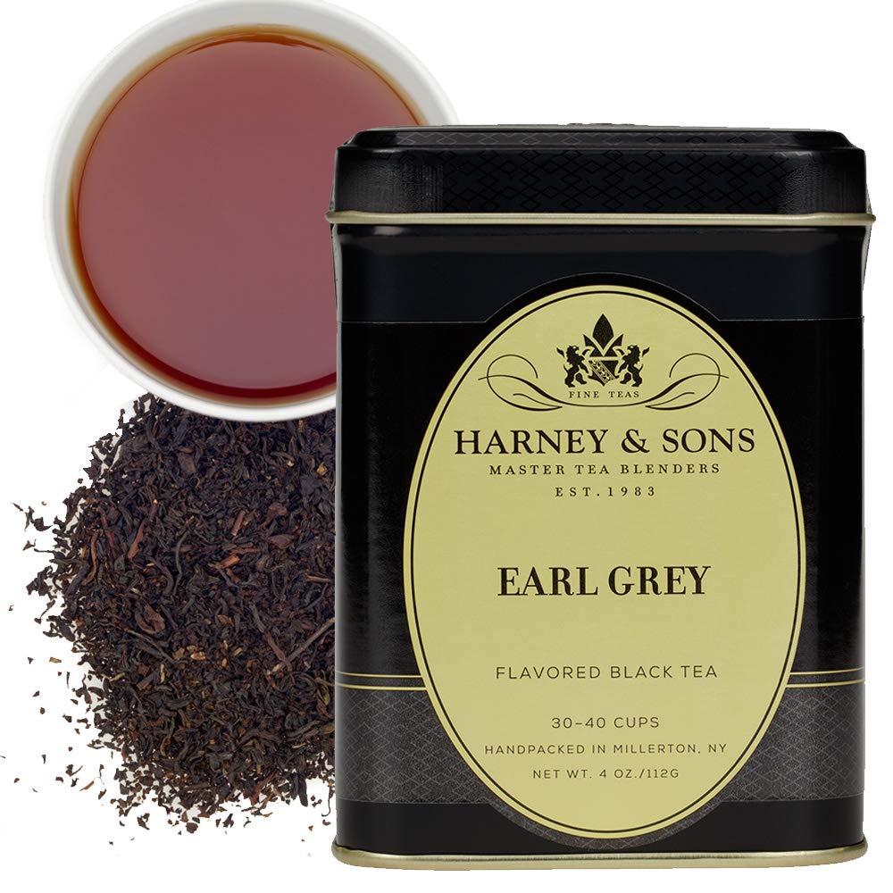 Harney & Sons Master Tea Blenders Earl Grey Black Loose Leaf Tea, 112 g / 4 oz.