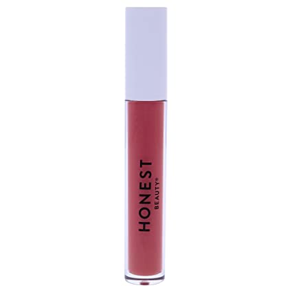 Honest Beauty Liquid Lipstick With Avocado Oil + Hyaluronic Acid Happiness Shade 0.12 Fl Oz