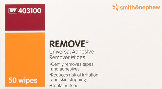 Smith & Nephew Wound Care Universal Adhesive Remover Wipes (50 Count)