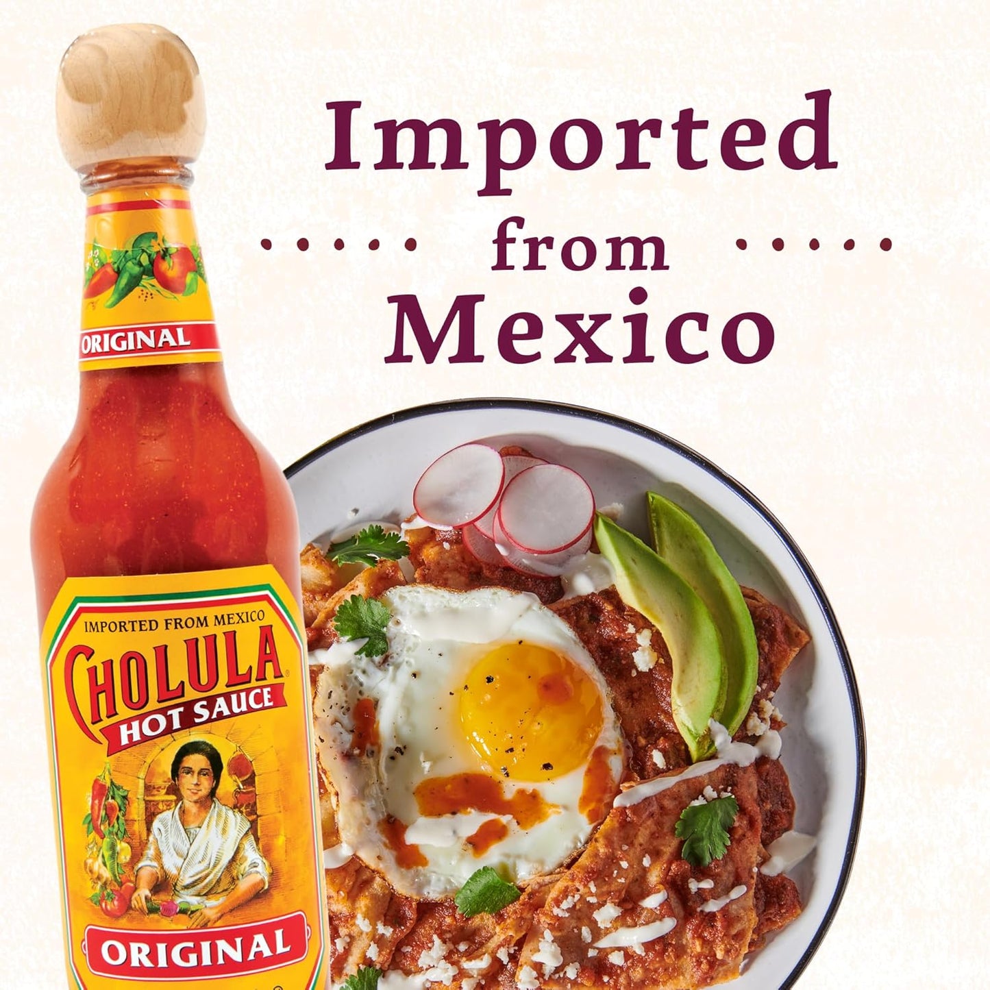 Cholula Hot Sauce Naturally Flavored, 150 ml / 5 fl. oz