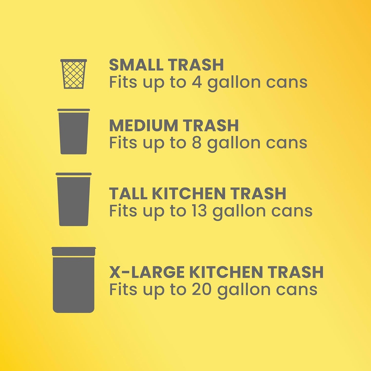 Glad ForceFlex Tall Kitchen Trash Bags 13 Gallon Fragrance Free, 110 Bags