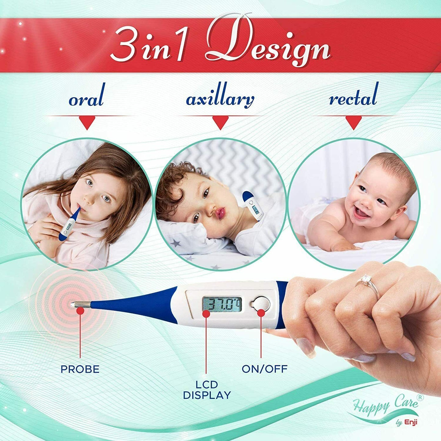 Enji Family Digital Thermometer