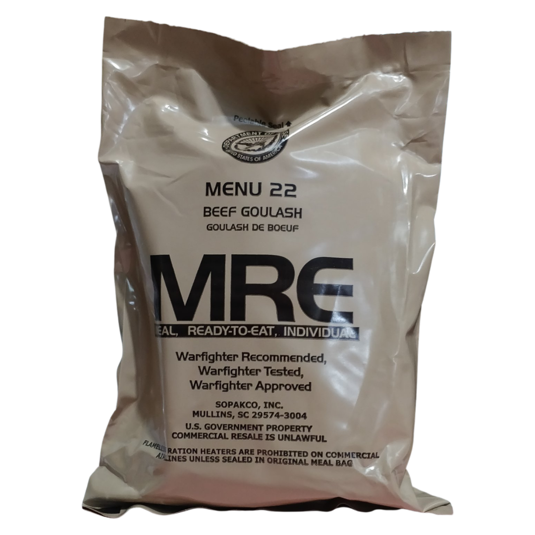 Wornick Sopakco MRE (Meal, Ready-to-Eat, Individual)
