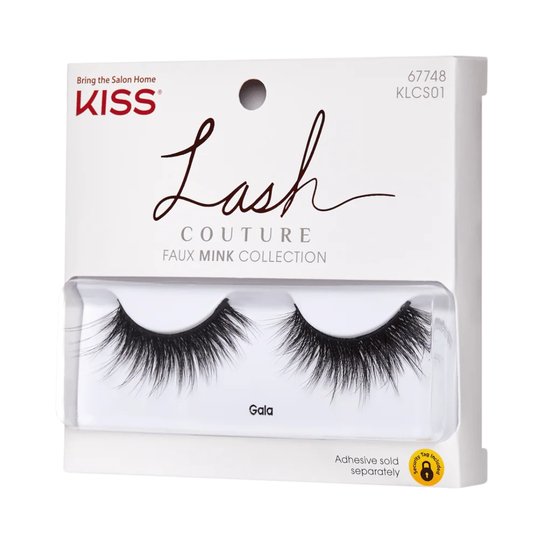 Kiss Lash Couture Faux Mink Collection Gala 67748 KLCS01, 1 Pair