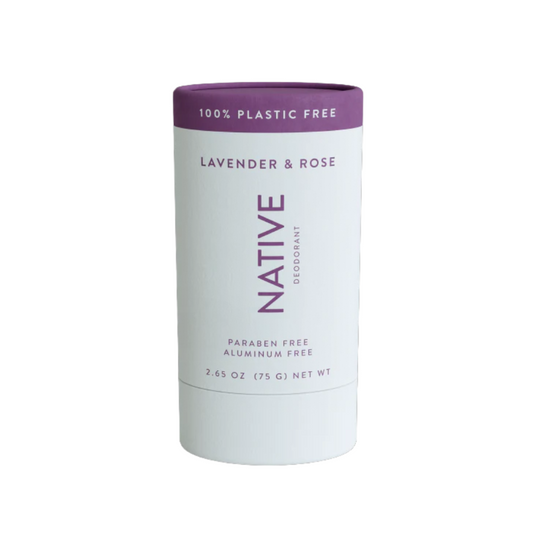 Native Deodorant Natural Vegan Lavender & Rose 75g PACKAGING MAY VARY