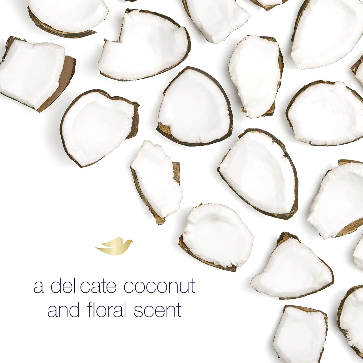 Dove 0% Aluminum Coconut & Pink Jasmine Scent 48h Odor Proctection 74g