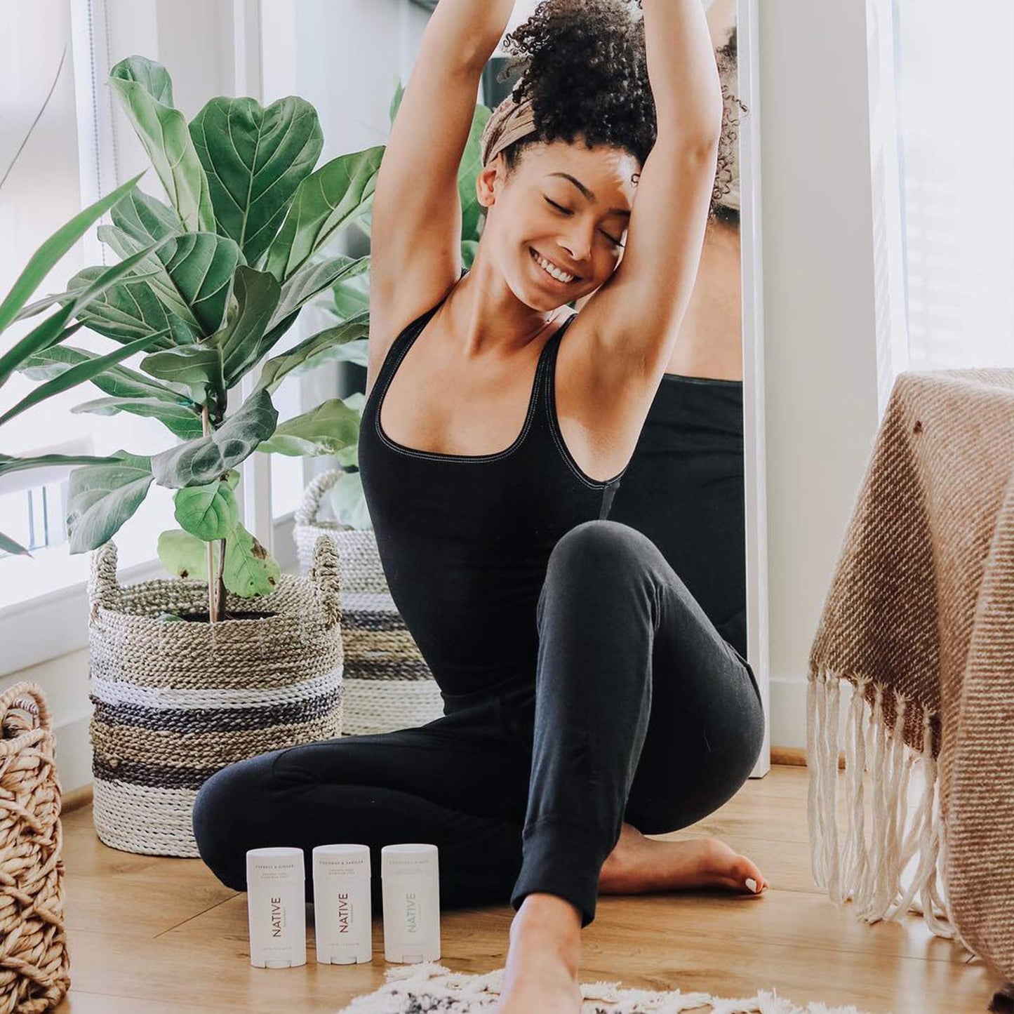 Native Deodorant Natural Vegan Lavender & Rose 75g PACKAGING MAY VARY