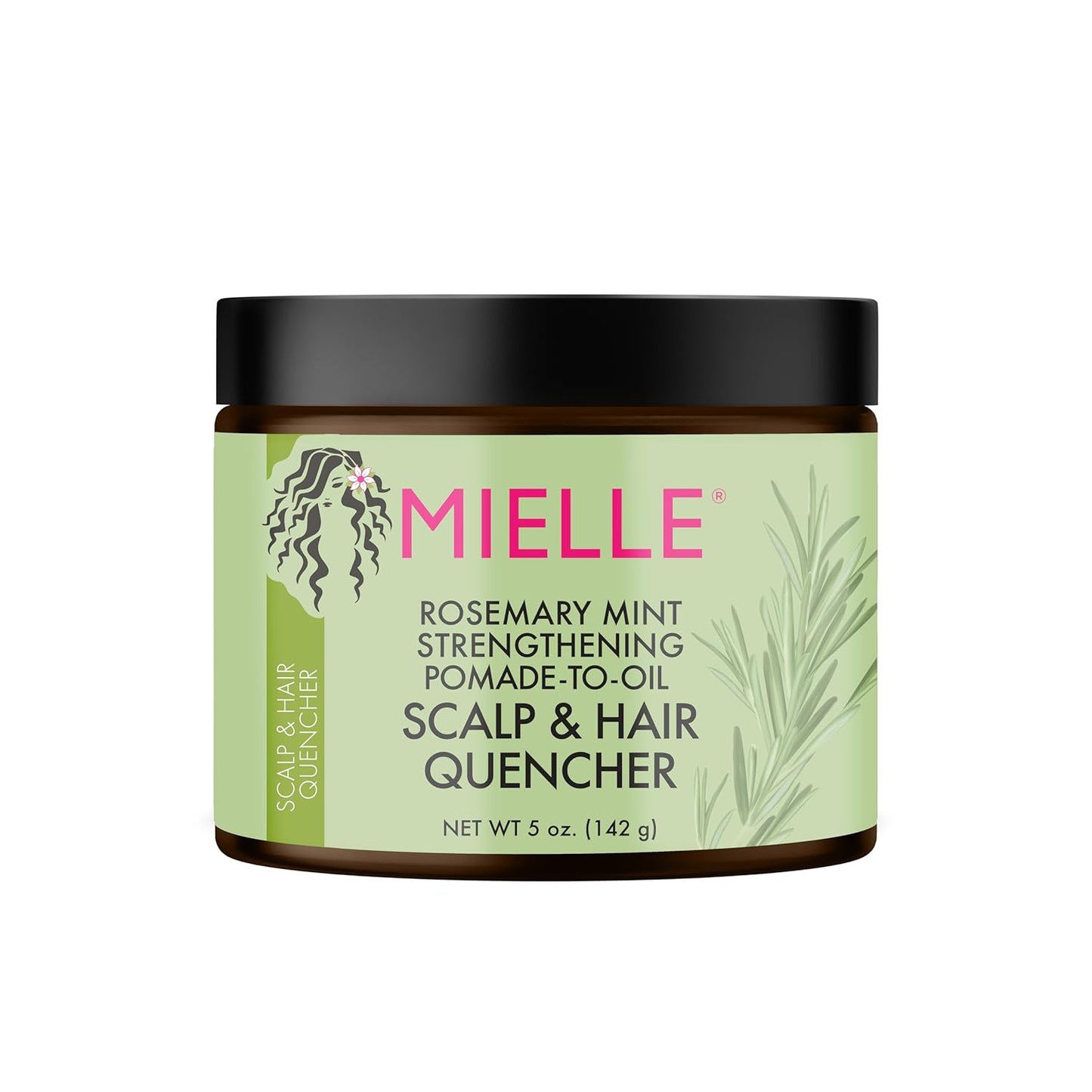 Mielle Rosemary Mint Strengthening Pomade-To-Oil Scalp & Hair Quencher 5oz / 142g