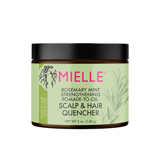 Mielle Rosemary Mint Strengthening Pomade-To-Oil Scalp & Hair Quencher 5oz / 142g