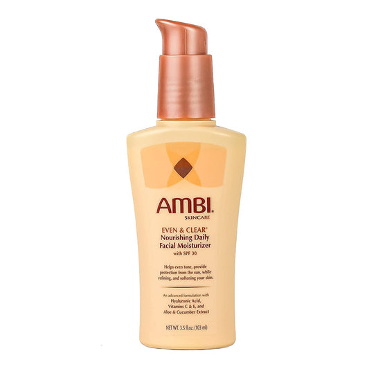 Ambi Skincare Even & Clear Facial Moisturizer With SPF 30 3.5 fl oz / 103 ml