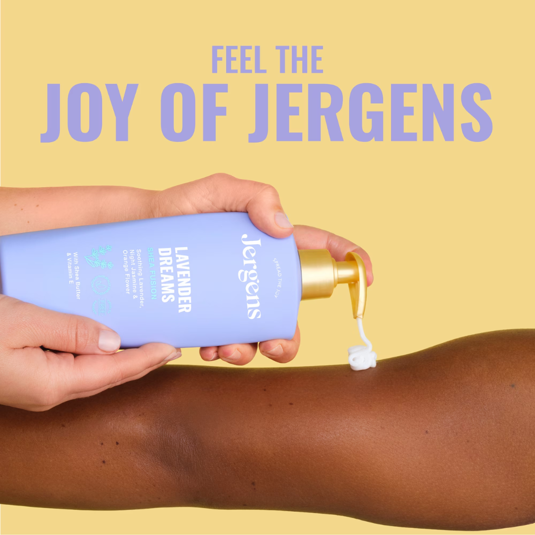 Jergens Lavender Dreams Shea Fusion Body Lotion, 14 oz / 414 ml