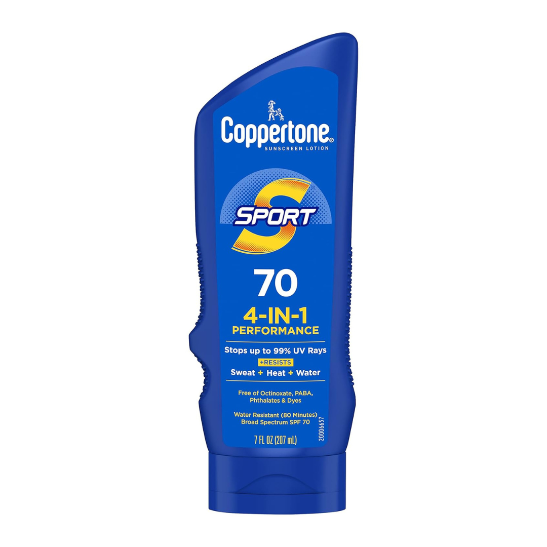 Coppertone Sunscreen Lotion Sport 4-IN-1 SPF 70 (207ml)