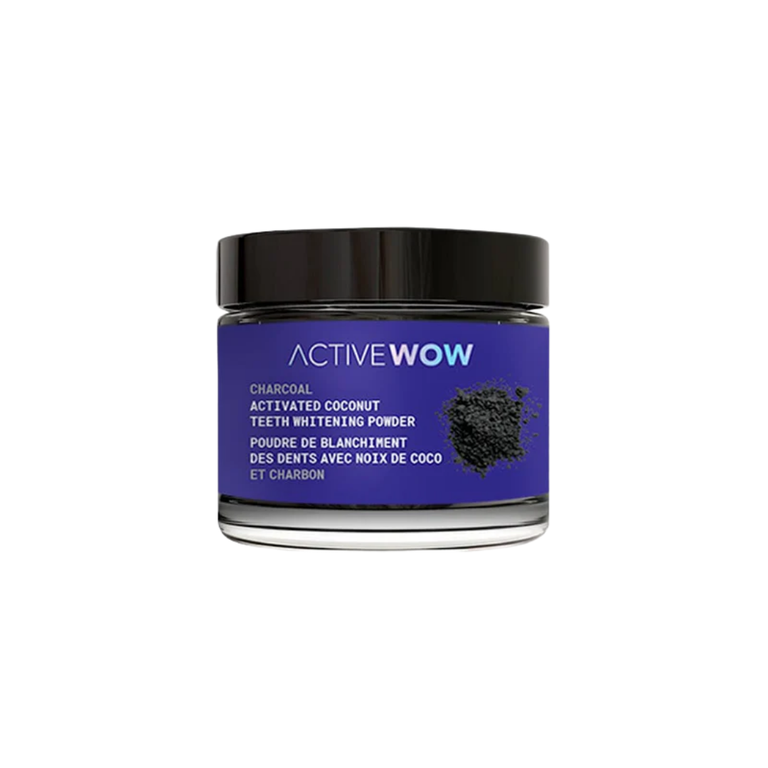 Active Wow Natural Teeth Whitening Charcoal Powder (20g)