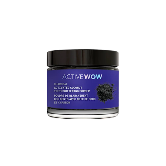 Active Wow Natural Teeth Whitening Charcoal Powder (20g)