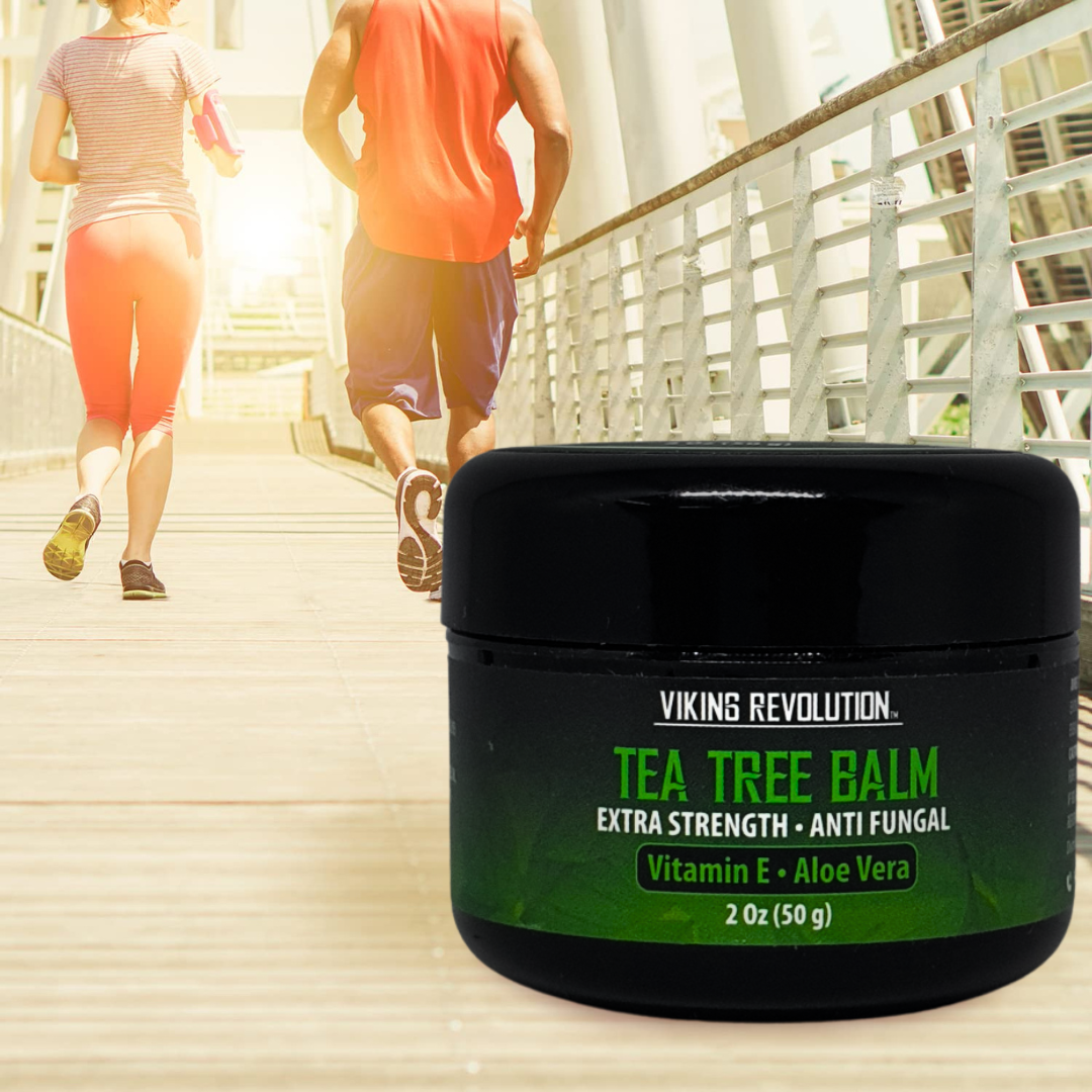 Viking Revolution Tea Tree Balm Extra Strength Anti Fungal Aloe Vera 2oz / 50g