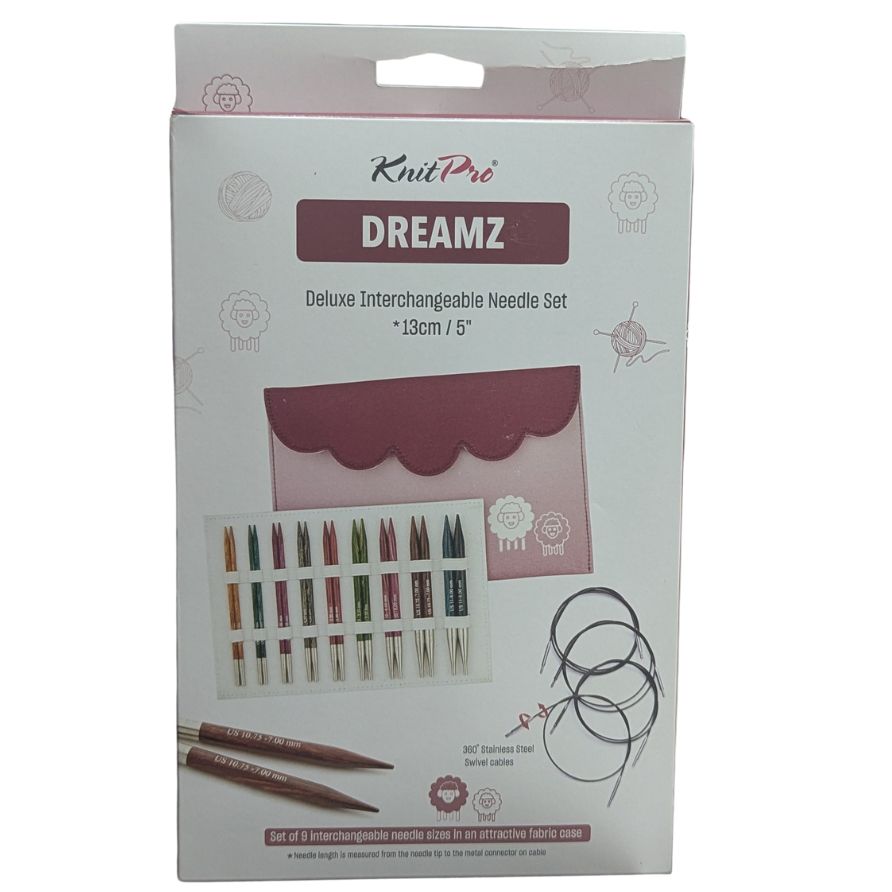 KnitPro Symfonie Dreamz Normal Interchangeable Needle Set, 13 cm