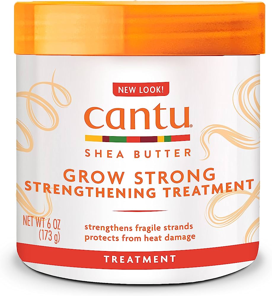 Cantu Shea Butter Grow Strong Strengthening Treatment 6 oz PACKAGING MAY VARY