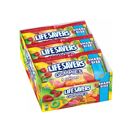 Lifesavers Gummies 5 Flavors, 4.2 oz. / 119g
