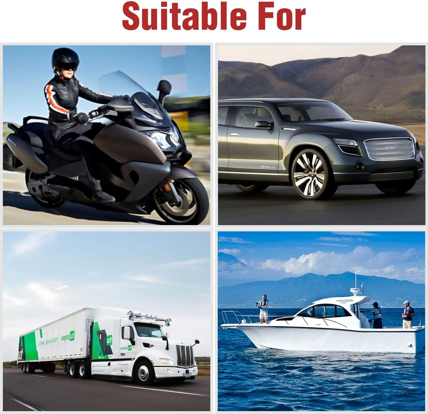 Nilight Car Cigarette Lighter Splitter Plug Socket 2-Way Splitter Splits 1 Car Cigarette Port to 2 DC Ports (10025W)