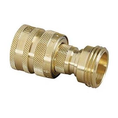 Nelson Hose Quick Connectors Set Male and Female Brass 853364-1001