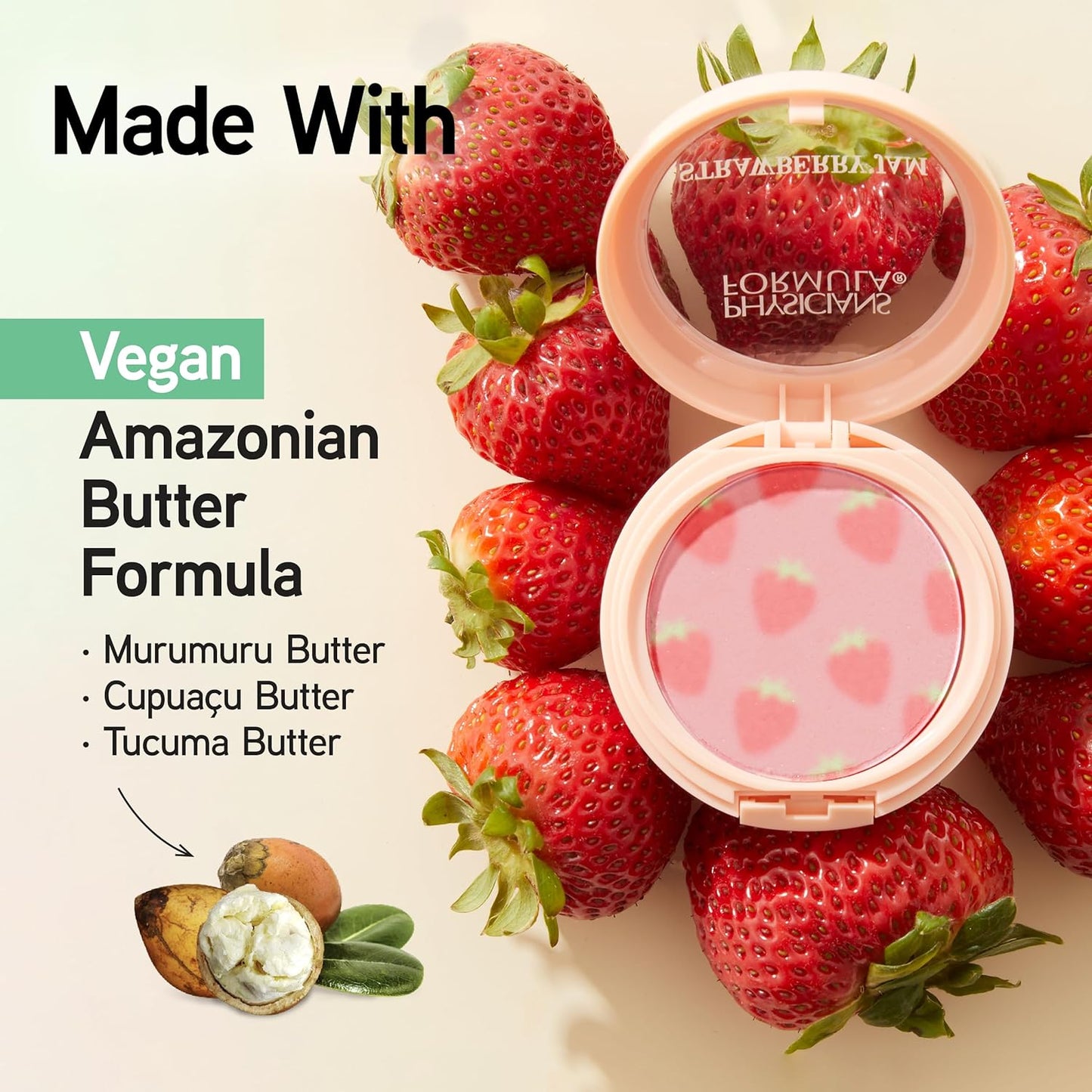 Physicians Formula Strawberry Jam Murumuru Butter Blush 5.5g / 0.19 Oz