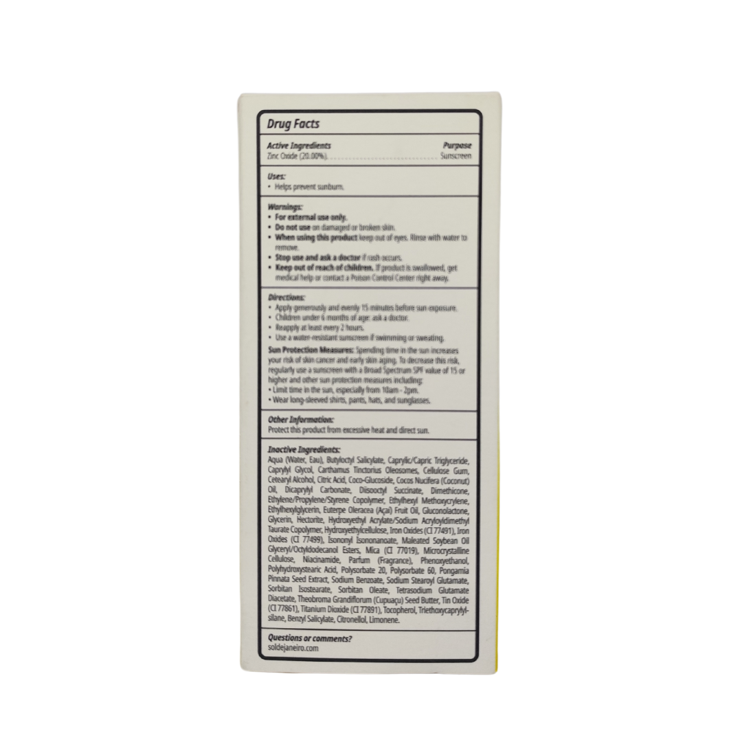 Sol De Janeiro Rio Radiance SPF 50 Body Lotion 100% Illuminating Sunscreen, 200 ml / 6.7 fl. oz.
