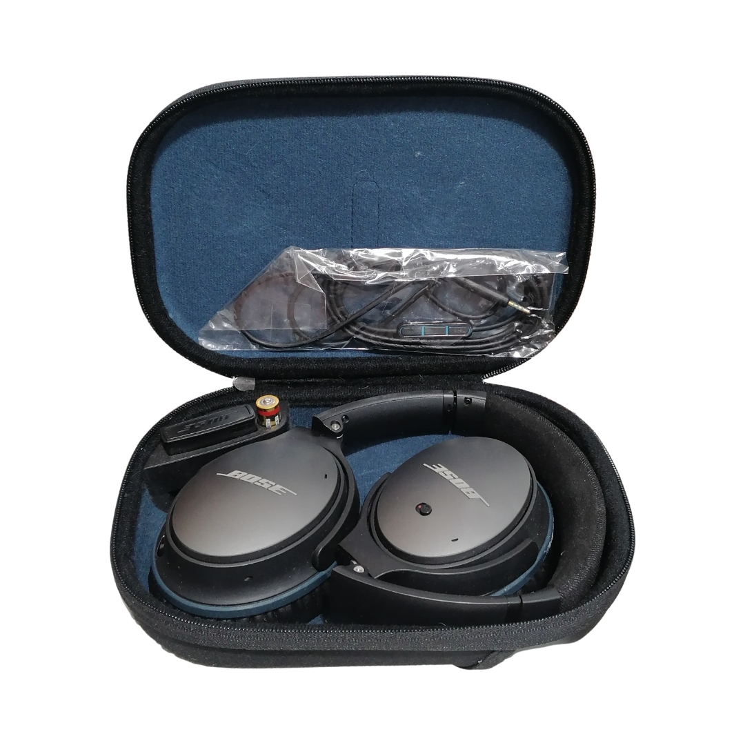 REFURBISHED Bose QuietComfort 25 Acoustic Noise Cancelling Wired Headphones, Black